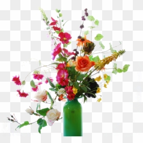 Flowerdutchess Rocket Yellow In Bouquet, HD Png Download - flower bunch png