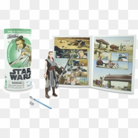 Star Wars Galaxy Of Adventures Figures 6, HD Png Download - rey png star wars