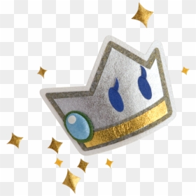 Paper Mario Sticker Star Crown - Paper Mario Sticker Star Characters, HD Png Download - glitter crown png