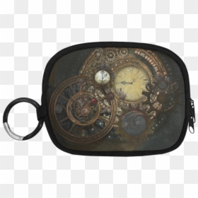 Transparent Steampunk Clock Clipart - Steampunk Clock, HD Png Download - steampunk clock png
