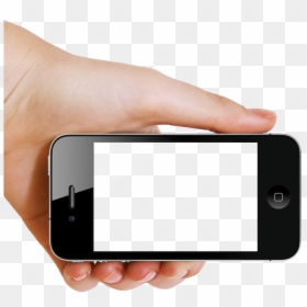 Transparent Hand With Phone Png - Handphone In Hand Png, Png Download - index finger png