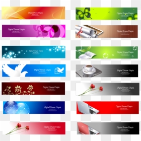 Header And Footer Background, HD Png Download - cool banner png