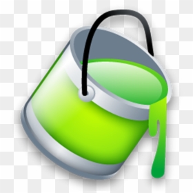 Friendly Agents - Cartoon Paint Bucket Png, Transparent Png - bucket icon png