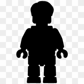 Lego Clipart Silhouette - Police Officer Silhouette Clip Art, HD Png Download - lego clipart png