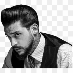 Clip Art Sickbarber Image Is Not - Old School Mens Pompadour Hairstyle, HD Png Download - haircut emoji png