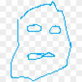 Derp Face What I Draw Is All Random - Flood Fill Algorithm, HD Png Download - derp eyes png