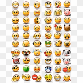 Emotions Faces Clip Art, HD Png Download - dick emoji png