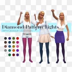 Girl, HD Png Download - sims diamond png