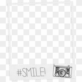 Dessin Cadre Photo Polaroid, HD Png Download - polaroid outline png