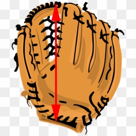 Transparent Softball Clipart - Baseball Glove Clipart, HD Png Download - baseball glove clipart png