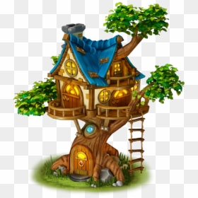 570x641, Png V - Transparent Tree House Clipart, Png Download - house graphic png