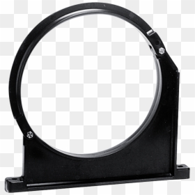 Praher Pipe Clip Type D, Grey - Circle, HD Png Download - glass pipe png