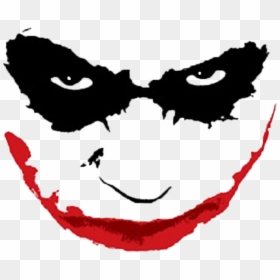Transparent Joker Clipart - Joker Face Png, Png Download - joker logo png