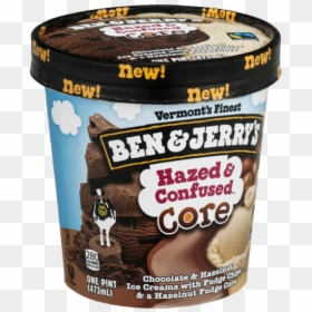 Ben And Jerry's Stark Raving Hazelnut, HD Png Download - ben and jerry's logo png