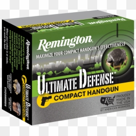 Remington 45 Acp Ammunition Ultimate Defense Compact - 380 Acp 124 Gr, HD Png Download - remington logo png