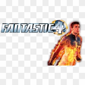 Transparent Human Torch Png - Fantastic Four Movie Logo, Png Download - fantastic four logo png