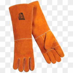 Glove Clipart Welding Glove - Gauntlet Cuff Gloves Mig Welding, HD Png Download - baseball glove clipart png