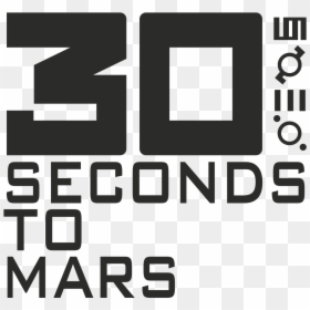 Transparent Jared Leto Png - 30 Seconds To Mars Band Logo, Png Download - mars logo png