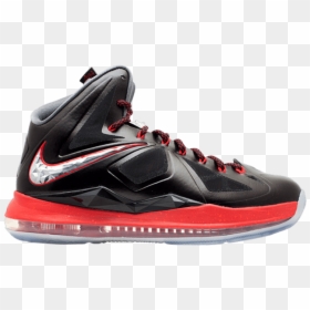 Nike Lebron X Sport Pack, HD Png Download - lebron james heat png