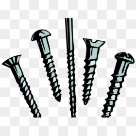 Nails Clipart Screw - Objects Attracted By Magnets, HD Png Download - magnets png