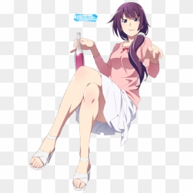 Senjougahara Hitagi Hentai, HD Png Download - png renders