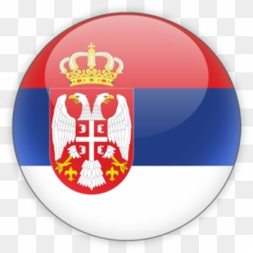 Serbia Round Flag Png, Transparent Png - tunisia flag png