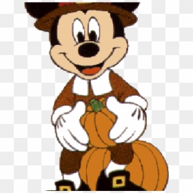 Cartoon Character Thanksgiving Clip Art 101 Clip Art - Happy Thanksgiving 2018 Disney, HD Png Download - thanksgiving clip art png