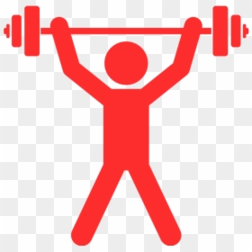 Cardio Icon@1000x Wide - Stick Figure Clipart Red, HD Png Download - exercise icon png