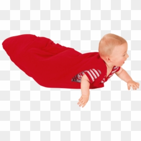 Striped Sleeping Bag - Baby, HD Png Download - baby crawling png