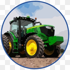 Agriculture - John Deere Tractors Nz, HD Png Download - land icon png