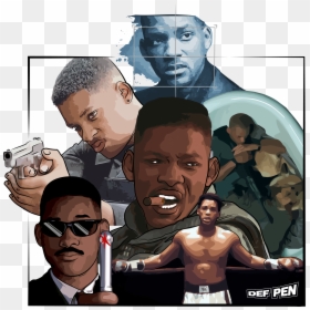 Will Smith All Movies, HD Png Download - men in black png