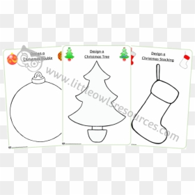 Christmas Art Design Sheets - Christmas Tree, HD Png Download - row of trees png