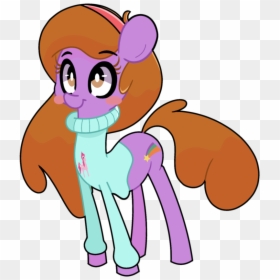 Pony Mabel Pines Pink Mammal Vertebrate Horse Like - Mlp Oc Dipper Pines, HD Png Download - mabel pines png