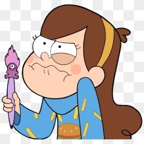 Gravity Falls Mabel Angry, HD Png Download - mabel pines png