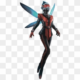 Transparent Antman Png - Wasp Transparent Marvel, Png Download - vingadores png