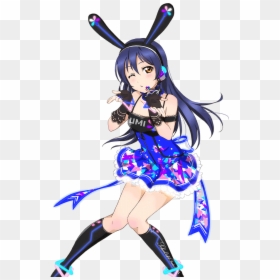Anime Love Live School Idol Project Cards , Png Download - Umi Love Live Cyber, Transparent Png - anime love png