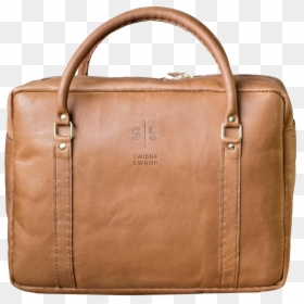 Brown Leather Bag Png Free Image - Leather Laptop Bags South Africa, Transparent Png - breifcase png