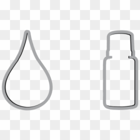 Essential Oil Cookie Cutter, HD Png Download - essential oil bottle png