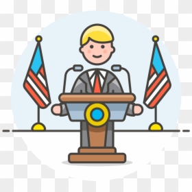 Public Speaker Icon - Speaker Icon Public Speaker Png, Transparent Png - speaking icon png