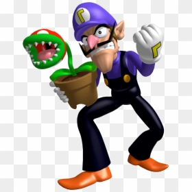 Super Smash Bros Ultimate Piranha Plant , Png Download - Waluigi Piranha Plant Smash, Transparent Png - piranha png