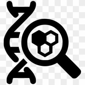 Transparent Magnifying Glass Icon Png - Dna Magnifying Glass Icon, Png Download - glass icon png