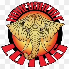 Indian Elephant, HD Png Download - honeysuckle png