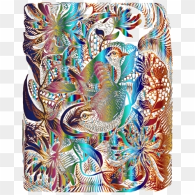 Visual Arts,art,psychedelic Art - Wood Engraving, HD Png Download - honeysuckle png