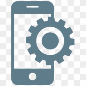 Transparent Threat Icon Png - Mobile App Icon Png, Png Download - blue phone icon png