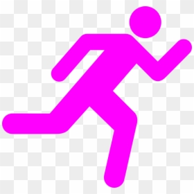 Transparent Runner Clipart - Running Clipart Transparent Background, HD Png Download - running icon png