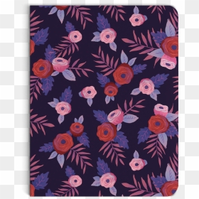 Midnight Flora Dot Grid Notebook - Hawaiian Hibiscus, HD Png Download - dot grid png