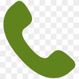Green Phone Icon Png, Transparent Png - icone telefone png