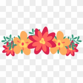 Transparent Red Flower Crown Png - Flower Crown Clipart, Png Download - tranparent png