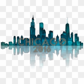 Chicago Loop Chicago River Skyline Fishing Silhouette - Kuala Lumpur Skyline Vector, HD Png Download - river silhouette png