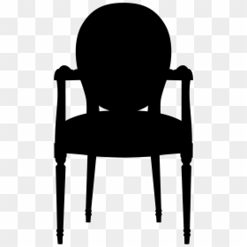 Chair, HD Png Download - table silhouette png